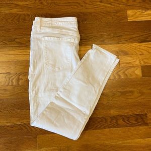 White jeans size 12